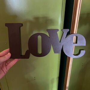 Vintage Love Sign